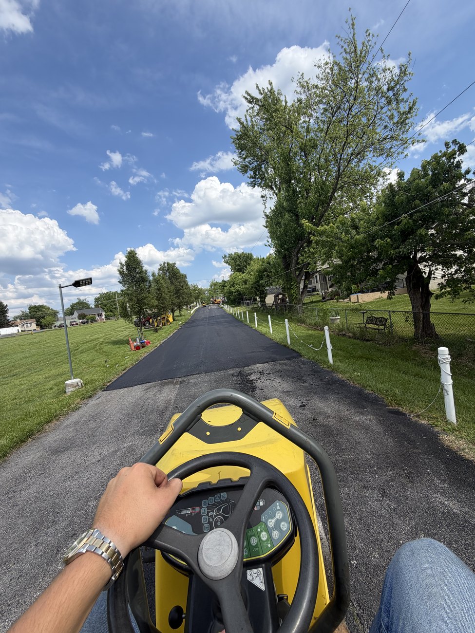 W&W Asphalt paving work serving Hershey, PA.